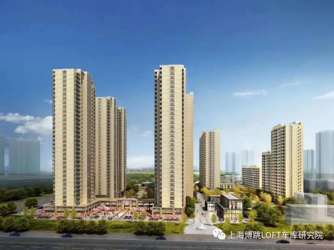 万宁采用了LOFT车库武汉当代集团春风十里项目现已结构封顶！